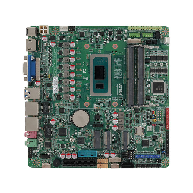 Industrial Mini ITX Motherboard Intel 12th 13th Gen CPU Dual DDR4 RAM 6 COM Ports Multiple Display Rich I/O Win11 Linux Board