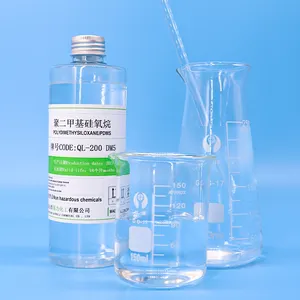 Chinese factory supply QL-200 DM5 cs Low viscosity Silicone oil for daily cosmetic additives and shampoo additives