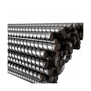 Barre di Ferro per Calcestruzzo Gr40 Gr60 HRB400, Tondini in Acciaio al Carbonio Filettati, Barre d'Armatura in Acciaio Deformato Laminato a Caldo per Costruzioni - Product Image 1