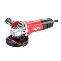 MPT MAG11008 Outils électriques 1100W Mini meuleuse d'angle électrique 115MM M14 DIY Grade sans quantité minimale de commande