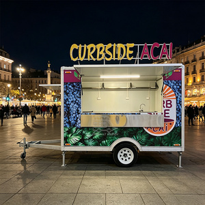 DOT Custom Built BBQ Food With Complete Smoker Setup For Charcoal Grill Hot Dog Commercial Street <b>Concession</b> <b>Trailer</b> - Product Image 5