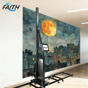 <span class=keywords><strong>Imprimante</strong></span> murale 3D Faith, robot d'impression UV vertical, machine automatique de peinture murale et de meubles, imprimantes à jet d'encre - Product Image 3