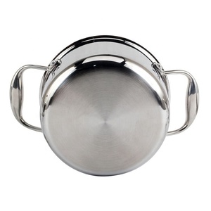 Wholesale tri-ply stockpot kitchen cooking cookware nonstick induction cooker <b>soup</b> <b>pot</b> Set - Product Image 5