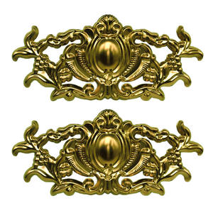 Accessoires décoratifs de porte pour hôtel, appartement et villa, style européen moderne, en acier inoxydable 304, design papillon et fleur - Product Image 2