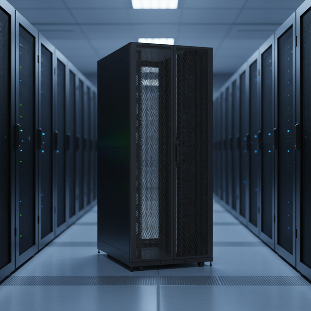 Server Cabinet 19inch 9U-42U Computer Rack for IT Equipment Data Center Room in Stock