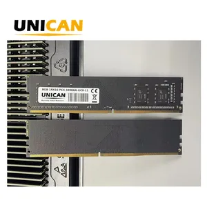Unican大容量16gb 8gb 4gb DDR4 1RX16 4芯片3200 MHz 2666 MHz 2400 MHz非ECC DIMM UDIMM台式计算机内存