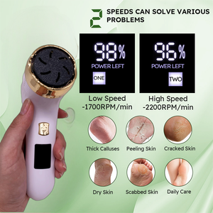 Outils de pédicure étanches rechargeables Kit de soins des pieds Dissolvant de peau morte lime à <span class=keywords><strong>pied</strong></span> électrique Ponceuse à callosités - Product Image 5
