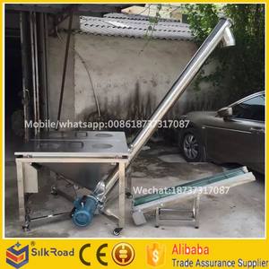 สายพานลำเลียงแบบเกลียวสแตนเลสสำหรับผง น้ำตาล แป้ง กาแฟ พร้อมราคา - Product Image 5