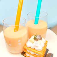 Pailles Boba Smoothie réutilisables de 12mm Accessoires de boisson Jumbo écologiques pour smoothies