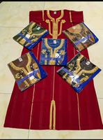 CCY Vente en gros de Thobes arabes personnalisés pour hommes, Boubou, Jalabiyas, Gandoura, Thobes marocaines, Vêtements islamiques, Robes et Ceintures perlées