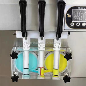 Macchina per gelato Soft commerciale 5 gusti produzione di pavimenti che produce macchina per gelato allo Yogurt congelato in vendita snack per bevande fredde - Product Image 4