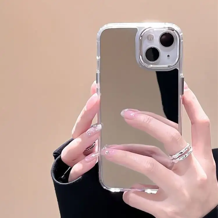 phone accessories Mirror Flower Dog for iphone 15/14/13/12/11 Case 13 Promax Women's 11 Cute 12 Anti Drop Xs Mirror