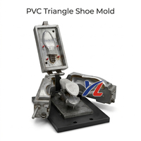Moules triangulaires pour semelles de chaussures orthopédiques en PVC, TPE, TPU, moulage par injection, machines de fabrication et fournisseur chinois