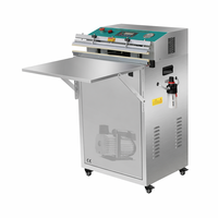 Machine de mise sous vide externe Xicang XC-600 en acier inoxydable avec injection de gaz, pour emballage sous vide de viande, fruits de mer, boissons et produits chimiques