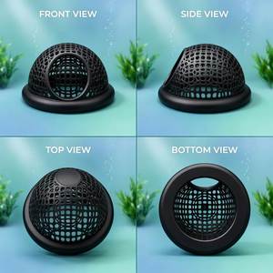 Vente en gros d'accessoires d'aquarium multifonctionnels imprimés en 3D, abri de repos pour poissons Betta, crevettes et petits poissons - Product Image 4