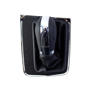 Car Gear <b>Knob</b> Leather Automatic Volkswagen Ergonomic <b>Shift</b> Lever QZXN-D107 - Product Image 3