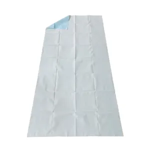 Le tissu de fourniture médicale/poly 40 "x 72" médical drapent les draps jetables de feuille pour l'hôpital