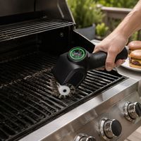 Brosse de nettoyage de barbecue électrique portable rechargeable pour usage domestique et extérieur, modèle Amz Hot