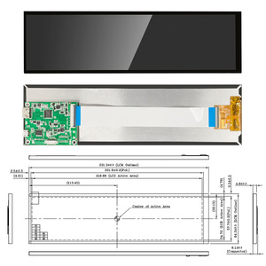 Haoryzon 8.8 inch TFT <span class=keywords><strong>LCD</strong></span> màn hình cảm ứng công nghiệp màn hình cảm ứng <span class=keywords><strong>LCD</strong></span> hiển thị module cho độ nét cao Thông Minh Kỹ thuật số biển - Product Image 2