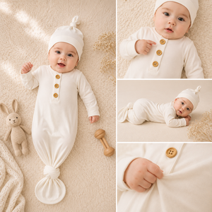 High Quality Newborn Plain Baby <b>Swaddle</b> Blanket Velcro Adjustable Infant <b>Wrap</b> Wholesale in Bulk - Product Image 4