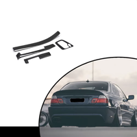 Tableau de bord intérieur en fibre de carbone pour conducteur gauche E46 pour BMW E46