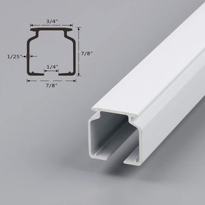 Bán Sỉ Thanh Treo Rèm Nhôm Gắn Trần Thanh Treo Rèm Cửa Sổ Trượt Chất Lượng Cao - Product Image 3