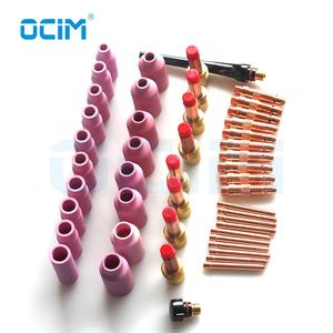 טיג ריתוך אביזר 48 יח ערכת גביע גז קוללט עבור tigg לפיד טיץ wp17/18/26 - Product Image 6