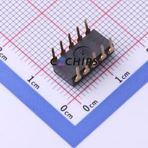 DSIC05LHGET DIP Switch Through hole Component (THT) Switch Single Pole Single Throw 5 2.54mm 25mA - Product Image 2