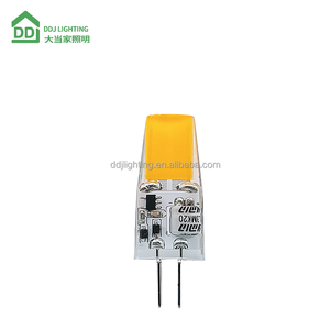 Bombilla LED <span class=keywords><strong>G4</strong></span> 12VAC DC Silicona Epistar 0825 COB <span class=keywords><strong>G4</strong></span> <span class=keywords><strong>Bi</strong></span> <span class=keywords><strong>Pin</strong></span> 2.5W 250LM Blanco Cálido Regulable Sin Parpadeo Iluminación de Araña Paisaje - Product Image 4