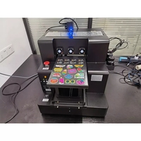 6 colores A3 A4 tamaño UV LED impresora plana para llaveros azulejo de cerámica acrílico Tarjeta de Identificación PVC madera Metal botellas