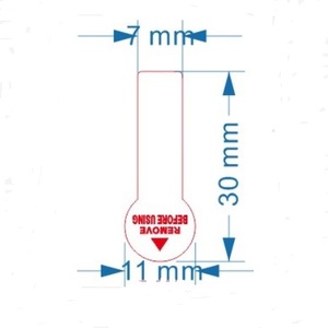 Nhựa Cách Ly Pin Kéo Tab Cách Ly Pin Kéo Dải Cho <span class=keywords><strong>CR2025</strong></span> CR2032 AA AAA CR123A 18650 Pin - Product Image 1
