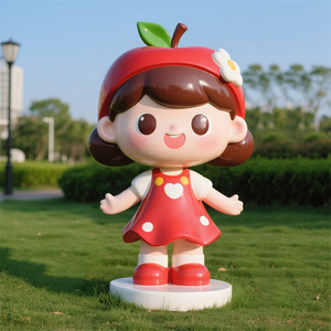 Figura de Mascota Personalizada de FRP de Alta Densidad, Tamaño <span class=keywords><strong>Real</strong></span>, para Decoración Artística en Parques de Atracciones y Propiedades Inmobiliarias, Modelo D193 - Product Image 6