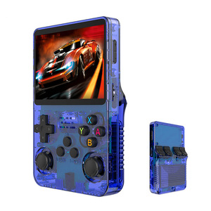 P R36S Consola de videojuegos portátil <span class=keywords><strong>retro</strong></span> Sistema Linux Pantalla IPS de 3,5 pulgadas Reproductor de <span class=keywords><strong>video</strong></span> de bolsillo portátil Juegos de 64GB - Product Image 6