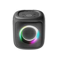 Altavoz Portátil Hopestar Party100 Mini, Resistente al Agua IPX6, Tarjeta TF, Radio FM, Luz LED, 2400mAh, para Exteriores