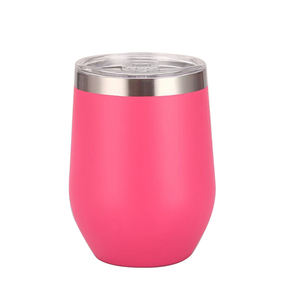 Vente chaude 12oz Double couche tasse à eau isolée sous vide 304 tasse en acier inoxydable inspiré cadeau d'affaires accessoires de boîte américaine - Product Image 2