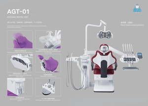 Produttore di sedie odontoiatriche professionali in metallo elettrico Guangzhou turchia corea Lingchen Roson Ziann Suntem OEM di alta qualità - Product Image 3