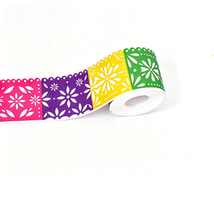 Bordes Decorativos Coloridos para Tableros de Anuncios con Temática Mexicana para Fiestas y Decoración de Aulas - Product Image 1