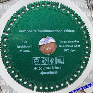 <span class=keywords><strong>Lame</strong></span> de scie à disque personnalisé pour le meulage de carreaux en acier marbre plastique tuyau de brasage or sable coupe - Product Image 2