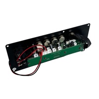 Kartu Suara Outdoor Multi-fungsi untuk Karaoke, Papan Amplifier Daya Tinggi 20w untuk Speaker, Audio Trolley untuk Modul 7.4v