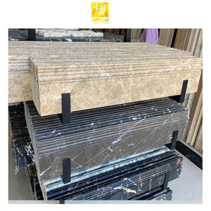 Hot Bán Đá Cẩm Thạch Tự Nhiên Khuôn Đường Biên Giới Thiết Kế Đá Dòng - Product Image 6