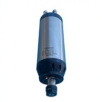 Moteur à arbre de broche Sulong Jd 80/1.5-24K 380V 24000 tr/min 0.8Nm de couple, entraînement par variateur, 7.54kg, entraînement par courroie, pompe à roulement de transmission