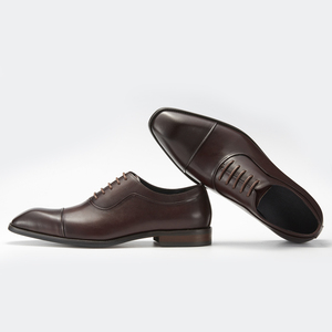 Nuevos Zapatos Oxford de Cuero Vacuno Genuino para Hombre, Hechos a Mano, Transpirables, Antiolor, Mocasines con Puntera Suave, Estilo Gommino - Product Image 3