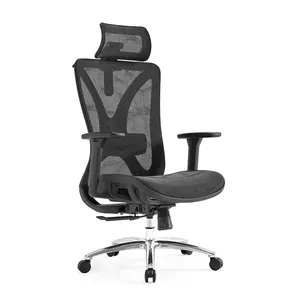 Whosale Price Sell Modern Office Chair High Back Ergonomic Full Mesh Swivel Task Conference Office Chair Silla De Oficina