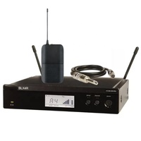 Système de micro sans fil dynamique UHF BLX4R S58 BLX1 WA302 avec câble de guitare, microphone portable en métal pour chant, voix et karaoké
