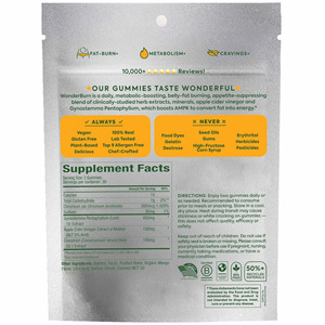 Gummies Miracle Burn Metabolism saveur mangue mûre, soutient naturellement la combustion des graisses et le métabolisme, la gestion de l'énergie et la détoxification - Product Image 2