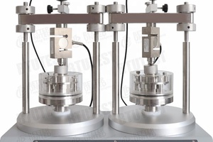 Appareil de consolidation à deux unités entièrement automatique BTU 0-10kN ASTM D2435 D4546 AASHTO T216 1377 avec deux capteurs de déplacement numériques - Product Image 2