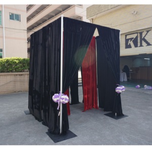 Telescopic portable modular wedding booth backdrop <b>stand</b> <b>pipe</b> and drape - Product Image 4
