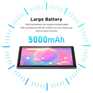 Tablette PC KINGTOP nouvelle génération 10,1 pouces, processeur octa-core 1,6 GHz MTK, batterie 5000 mAh, <span class=keywords><strong>Android</strong></span> 14.0, 4/64 Go, 6/128 Go, capacitif - Product Image 6