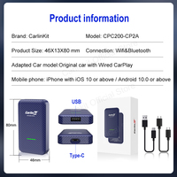 Carlinkit 4,0 Android Auto Adapter Fábrica personalizada Entrega rápida Caja multimedia portátil para Q3 Cc