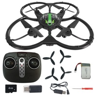Drone RC YH13 Mini 360 Flip avec maintien d'altitude, caméra LED Wi-Fi et mode sans tête pour enfants